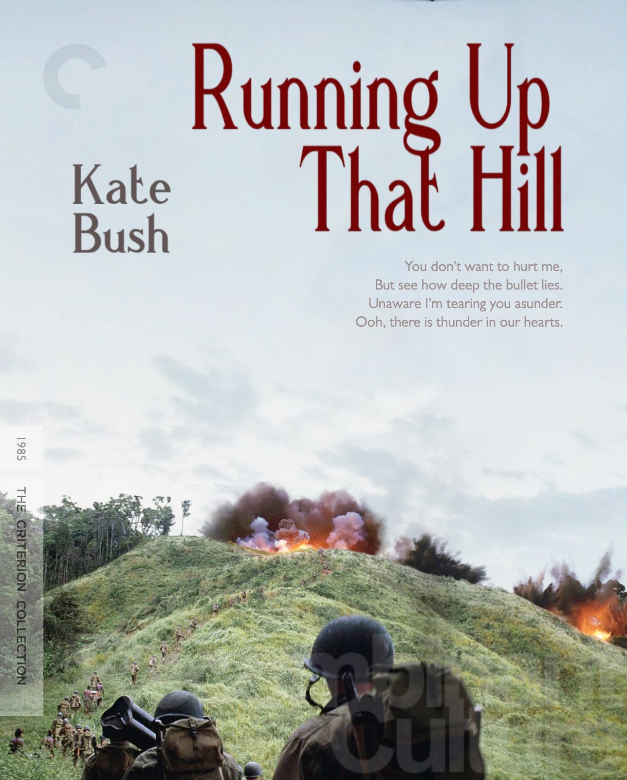 Kate Bush 'Running Up That Hill' Art Print - RecombinantCulture