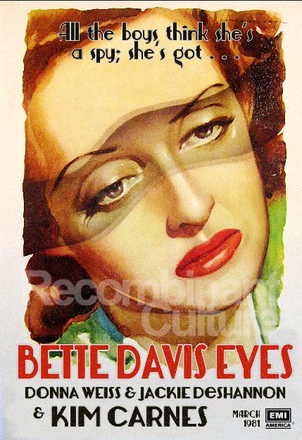 Kim Carnes 'Bette Davis Eyes' Art Print - RecombinantCulture