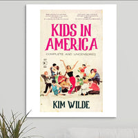 Kim Wilde 'Kids In America' Art Print - RecombinantCulture