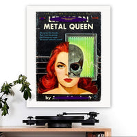 Lee Aaron-inspired 'Metal Queen' Art Print - RecombinantCulture