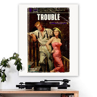 Lindsey Buckingham-inspired 'Trouble' Art Print - RecombinantCulture