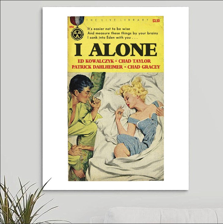 Live 'I Alone' Art Print - RecombinantCulture