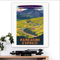 Love and Rockets - inspired 'Kundalini Express' Art Print - RecombinantCulture