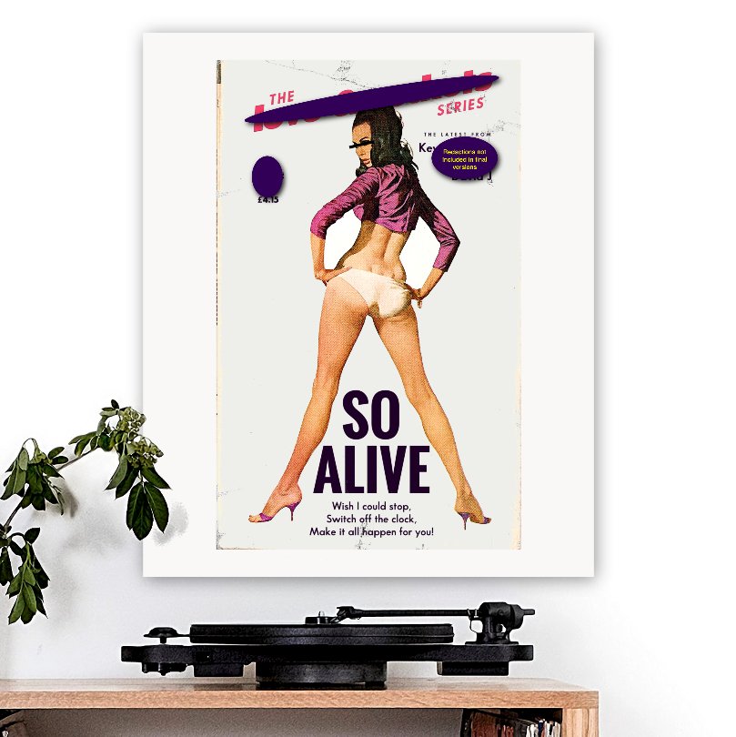 Love and Rockets - inspired 'So Alive' Art Print - RecombinantCulture