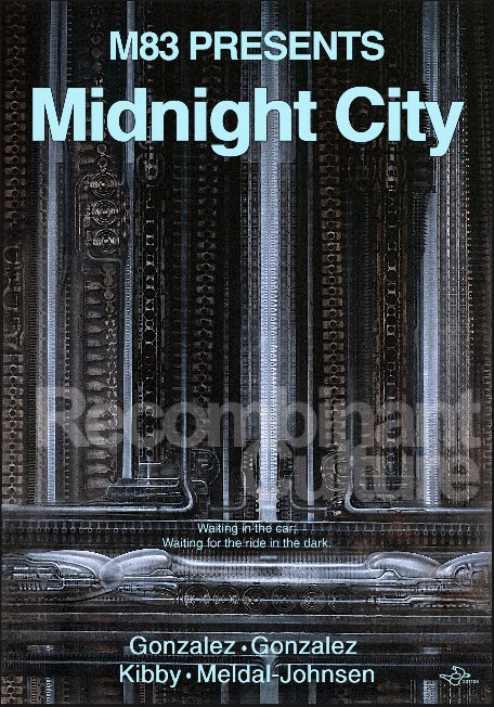 M83 'Midnight City' Art Print - RecombinantCulture