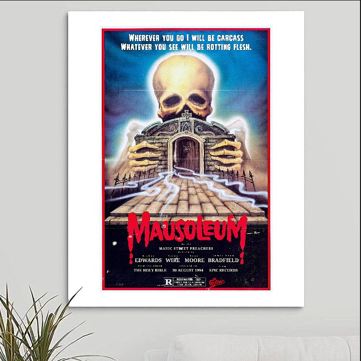 Manic Street Preachers 'Mausoleum' Art Print - RecombinantCulture