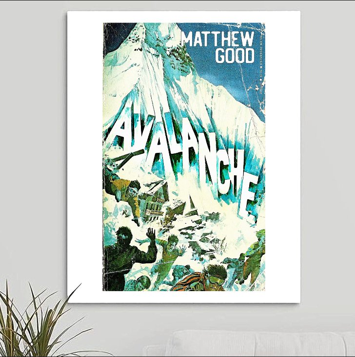 Matthew Good 'Avalanche' Art Print - RecombinantCulture