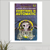 Matthew Good Band 'Everything Is Automatic' Art Print - RecombinantCulture