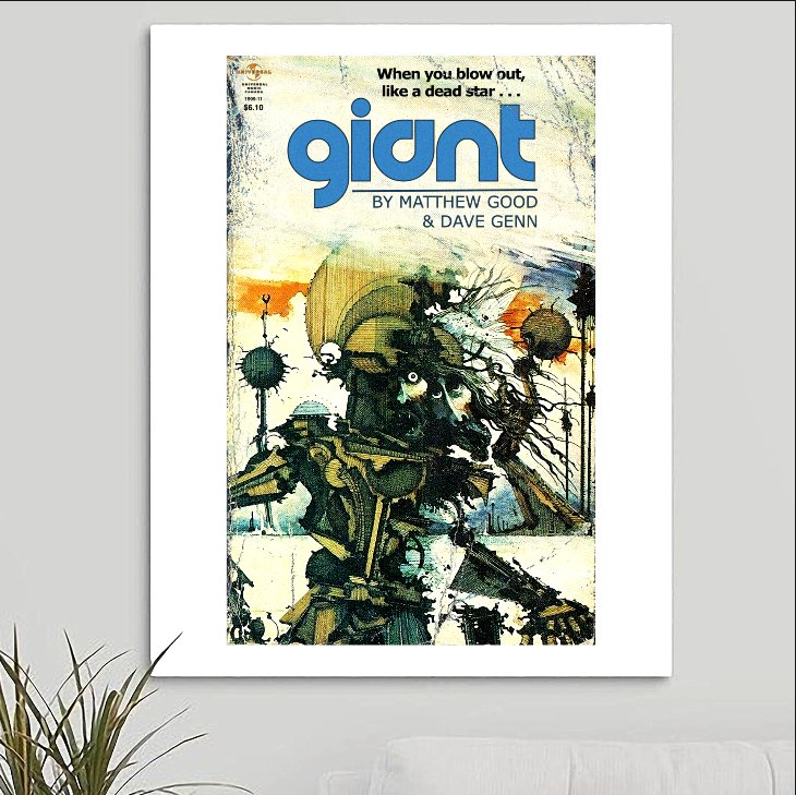 Matthew Good Band 'Giant' Art Print - RecombinantCulture