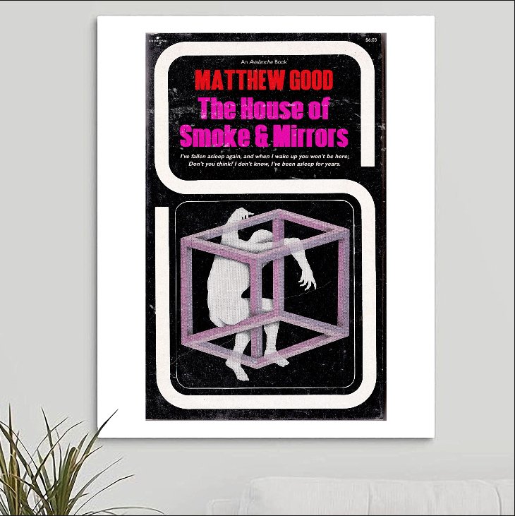 Matthew Good 'House of Smoke and Mirrors' Art Print - RecombinantCulture