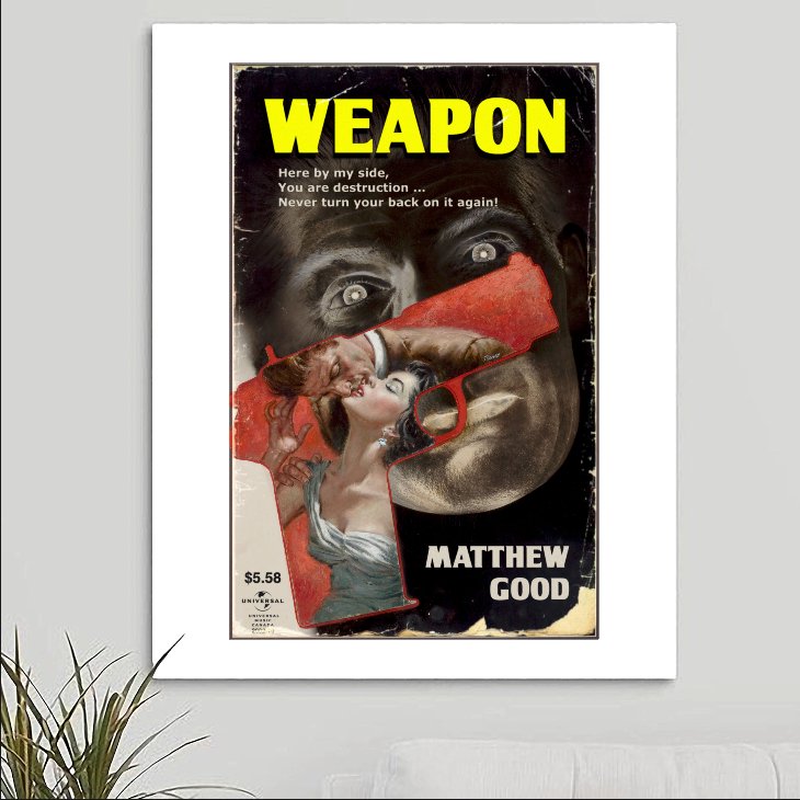 Matthew Good 'Weapon' Art Print - RecombinantCulture