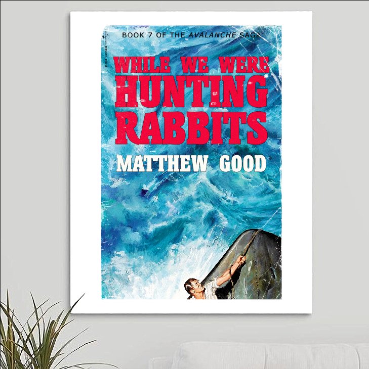 Matthew Good 'While We Were Hunting Rabbits' Art Print - RecombinantCulture