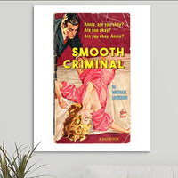 Michael Jackson 'Smooth Criminal' Art Print - RecombinantCulture