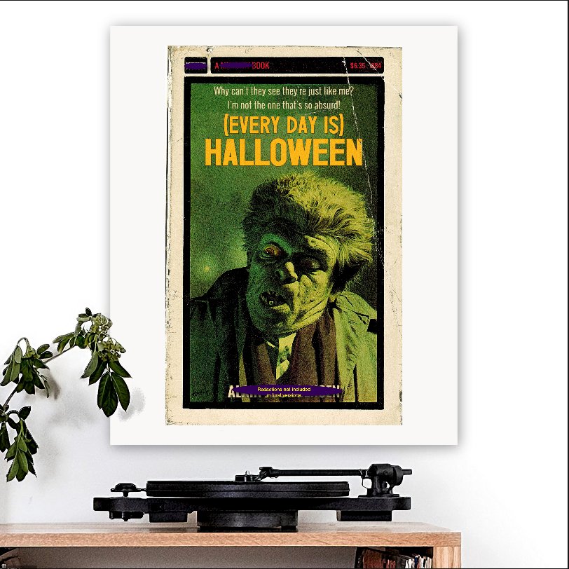 Ministry-inspired '(Every Day Is) Halloween' v2 Art Print - RecombinantCulture