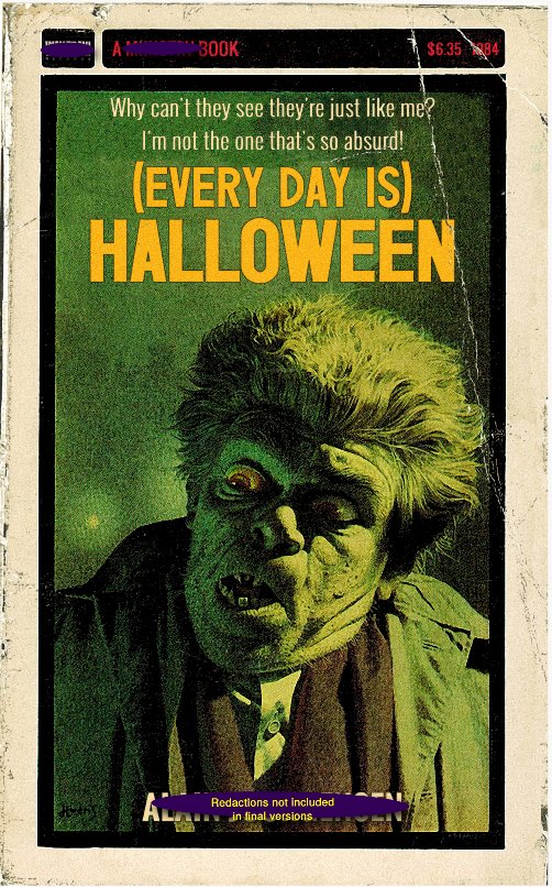 Ministry-inspired '(Every Day Is) Halloween' v2 Art Print - RecombinantCulture