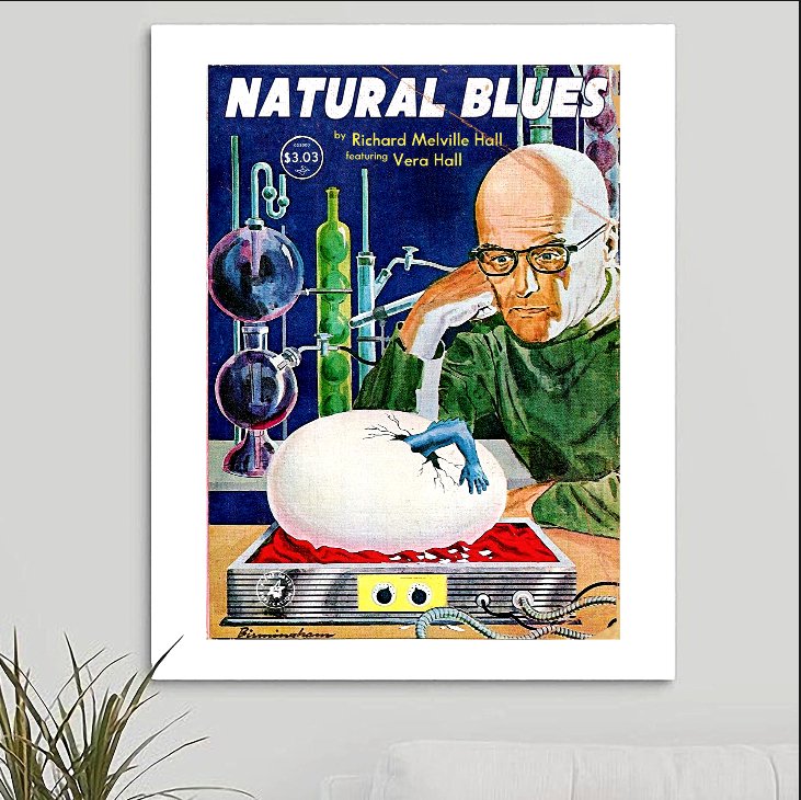 Moby 'Natural Blues' Art Print - RecombinantCulture