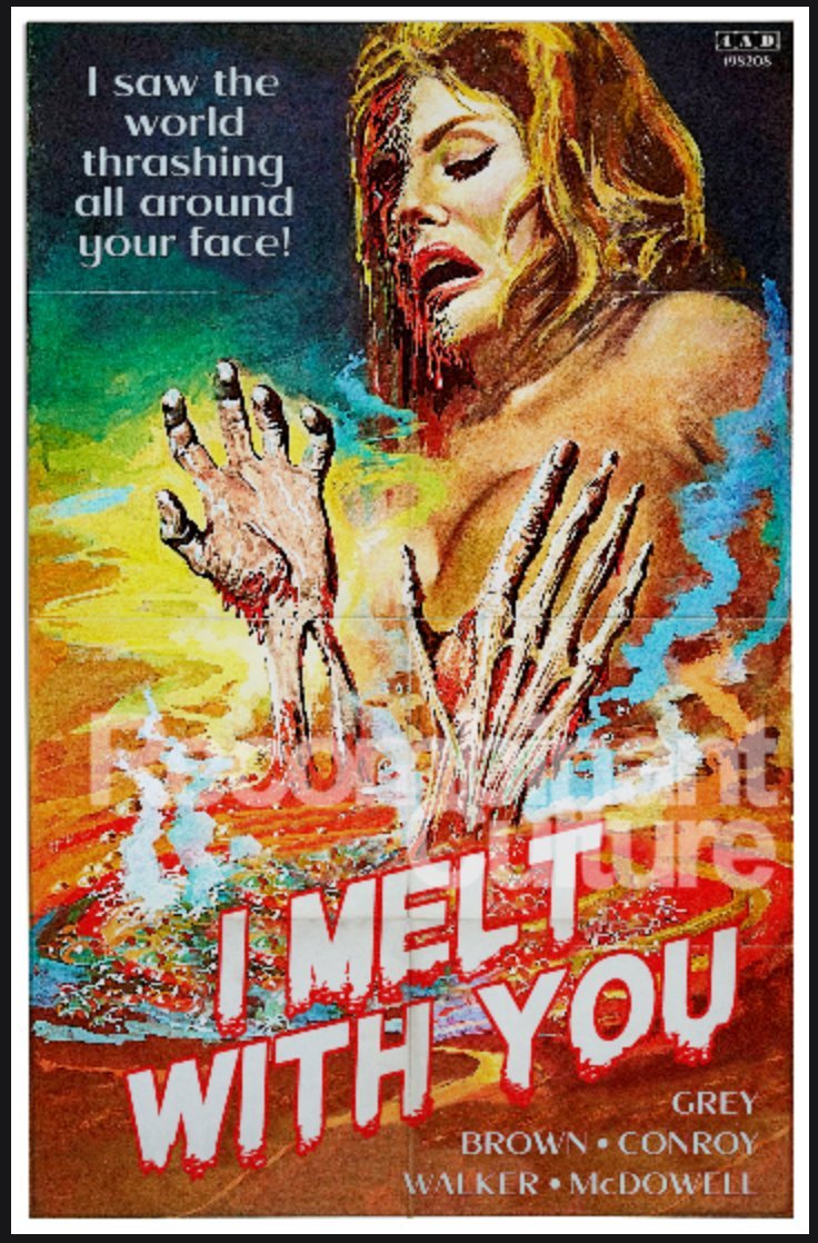 Modern English 'I Melt With You' v2 Art Print - RecombinantCulture