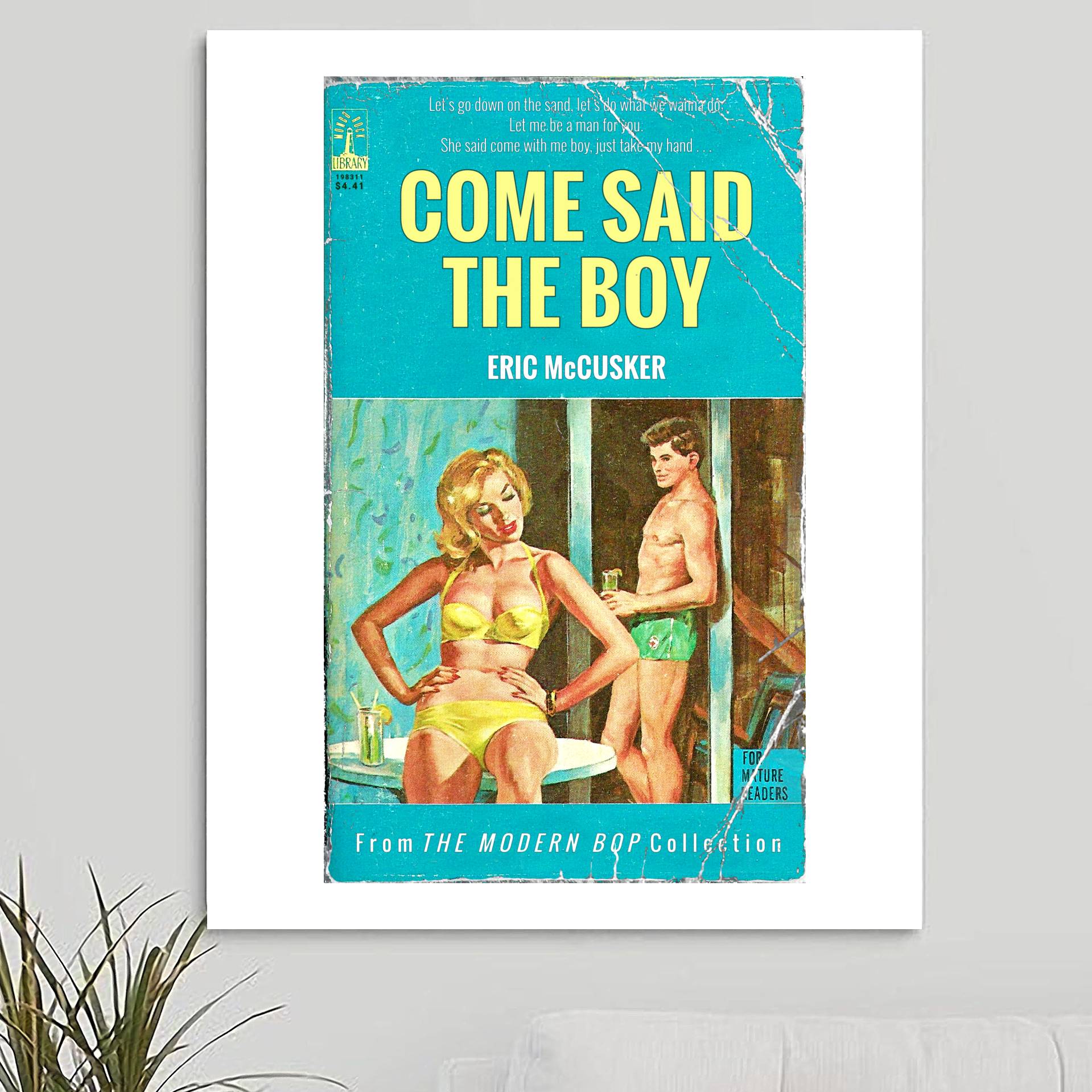 Mondo Rock 'Come Said The Boy' Art Print - RecombinantCulture