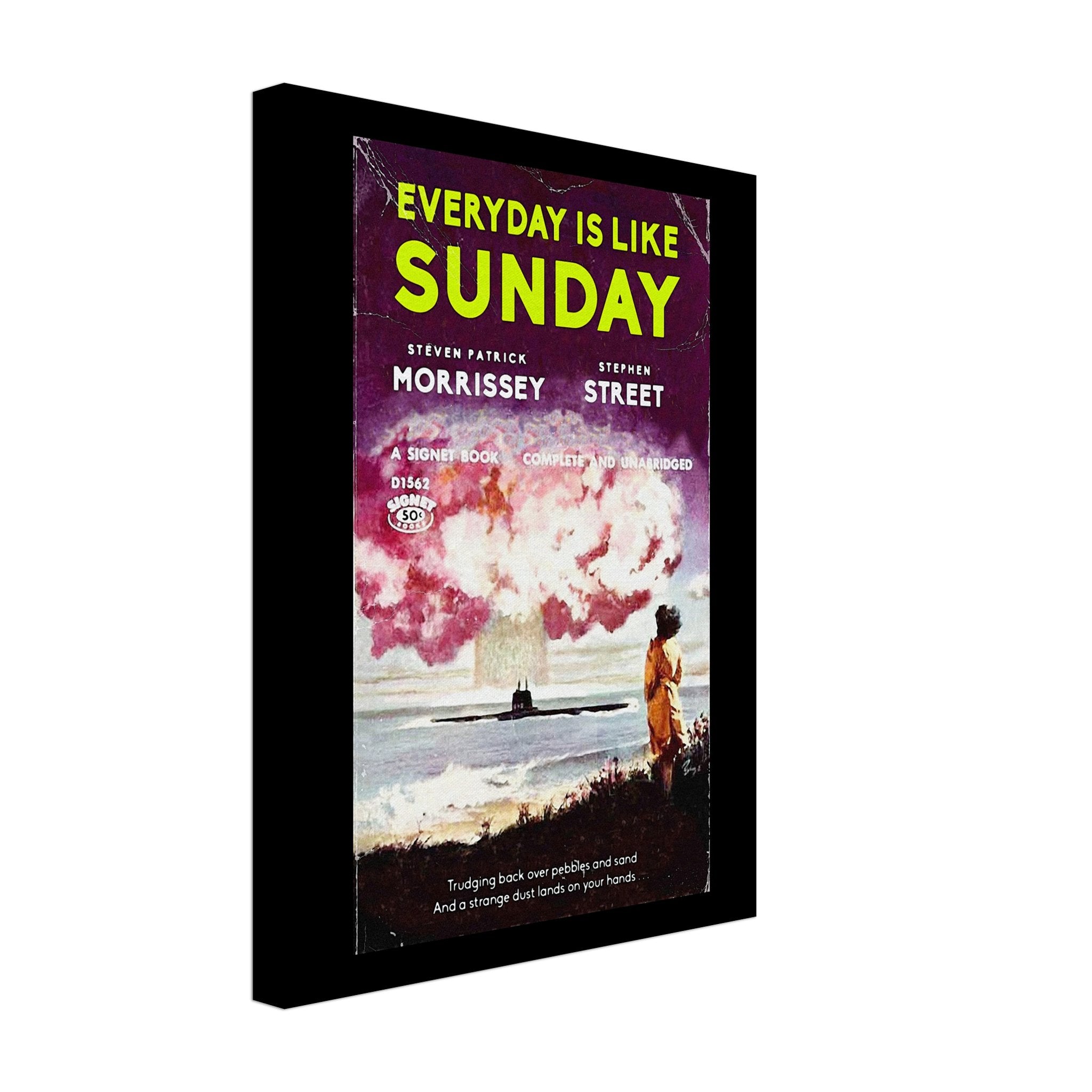 Morrissey 'Everyday Is Like Sunday' v2 Art Print - RecombinantCulture