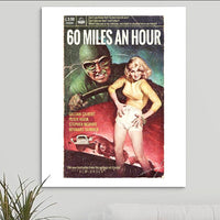 New Order '60 Miles an Hour' Art Print - RecombinantCulture