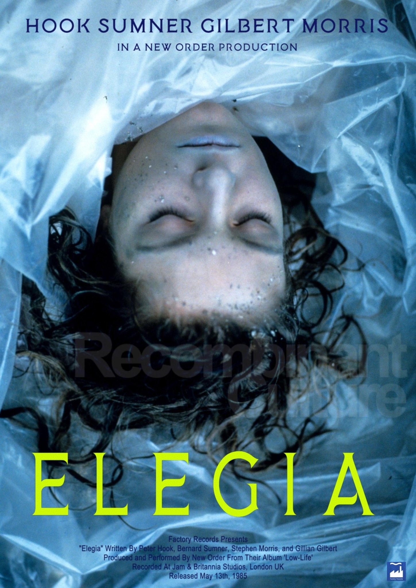 New Order 'Elegia' Art Print - RecombinantCulture