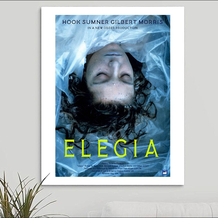 New Order 'Elegia' Art Print - RecombinantCulture