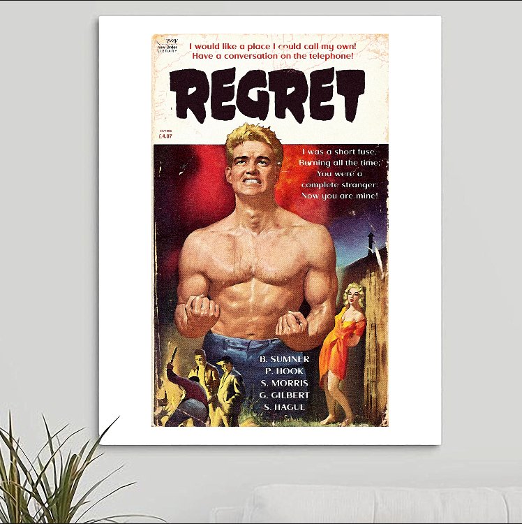 New Order 'Regret' Art Print - RecombinantCulture