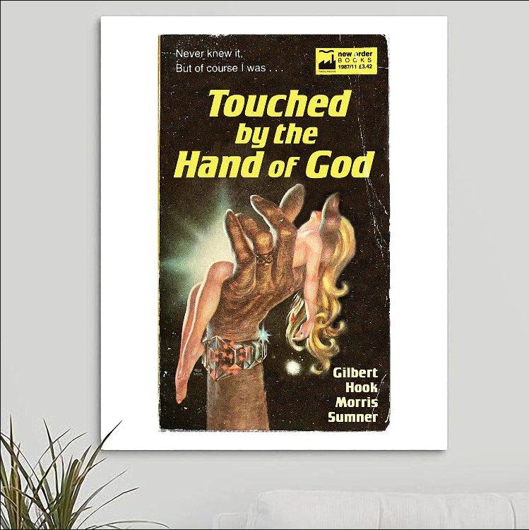 New Order 'Touched By The Hand of God' Art Print - RecombinantCulture