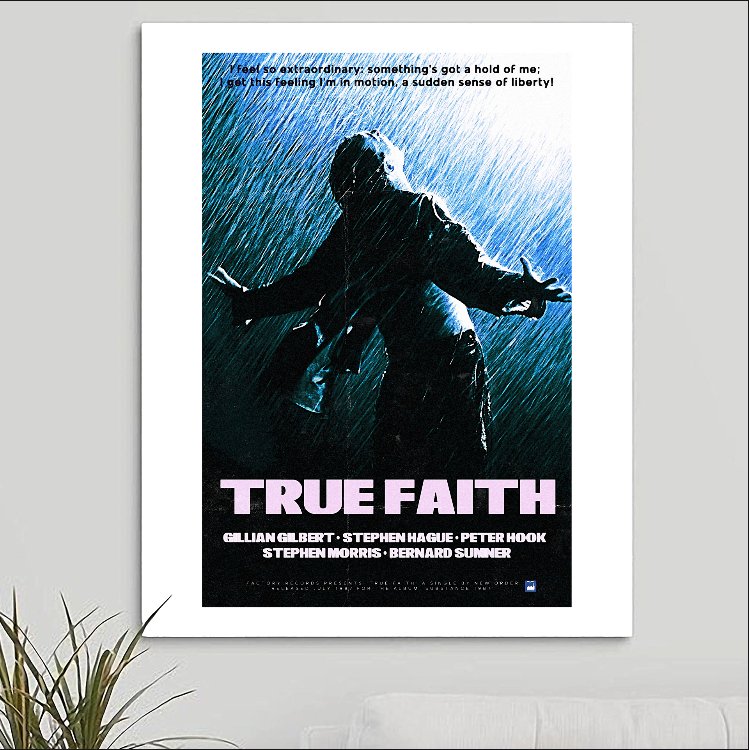 New Order 'True Faith' Art Print - RecombinantCulture