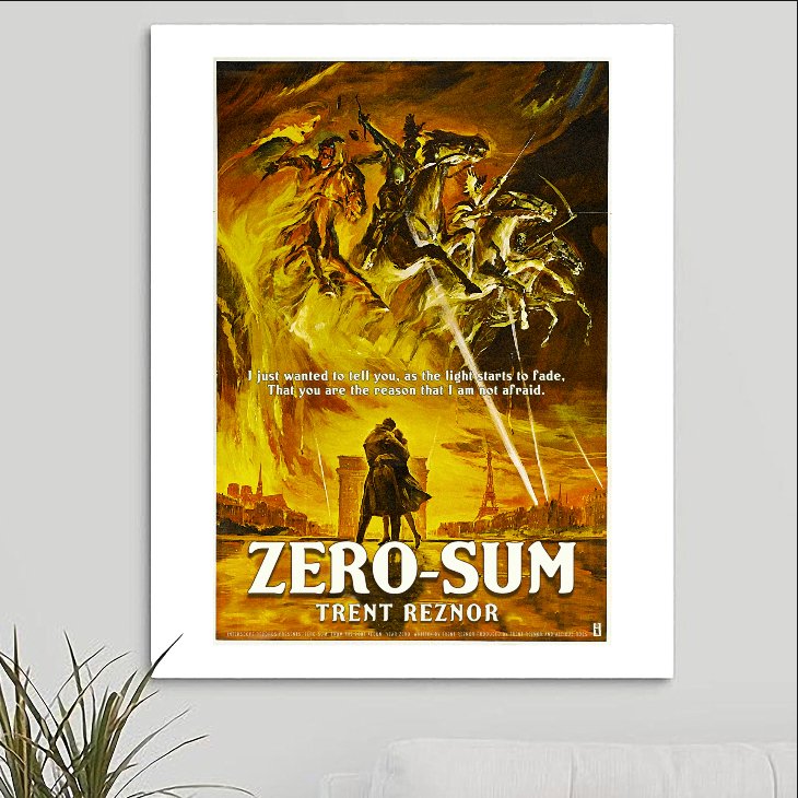 Nine Inch Nails NIN 'Zero-Sum' Art Print - RecombinantCulture