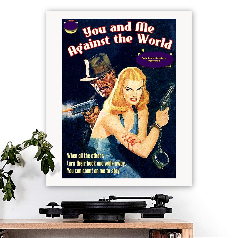Paul Williams - inspired 'You and Me Against the World' Art Print - RecombinantCulture