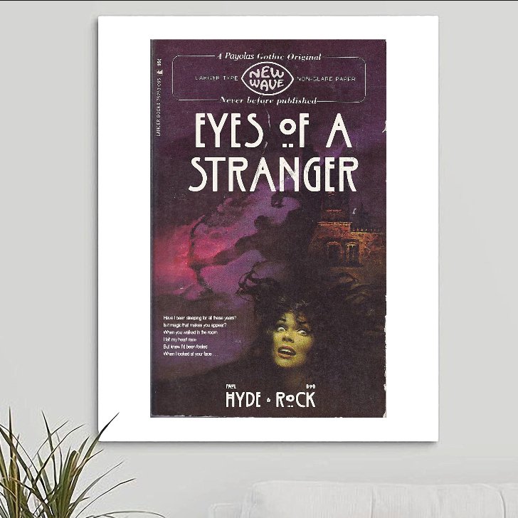 Payolas 'Eyes of a Stranger' Art Print - RecombinantCulture