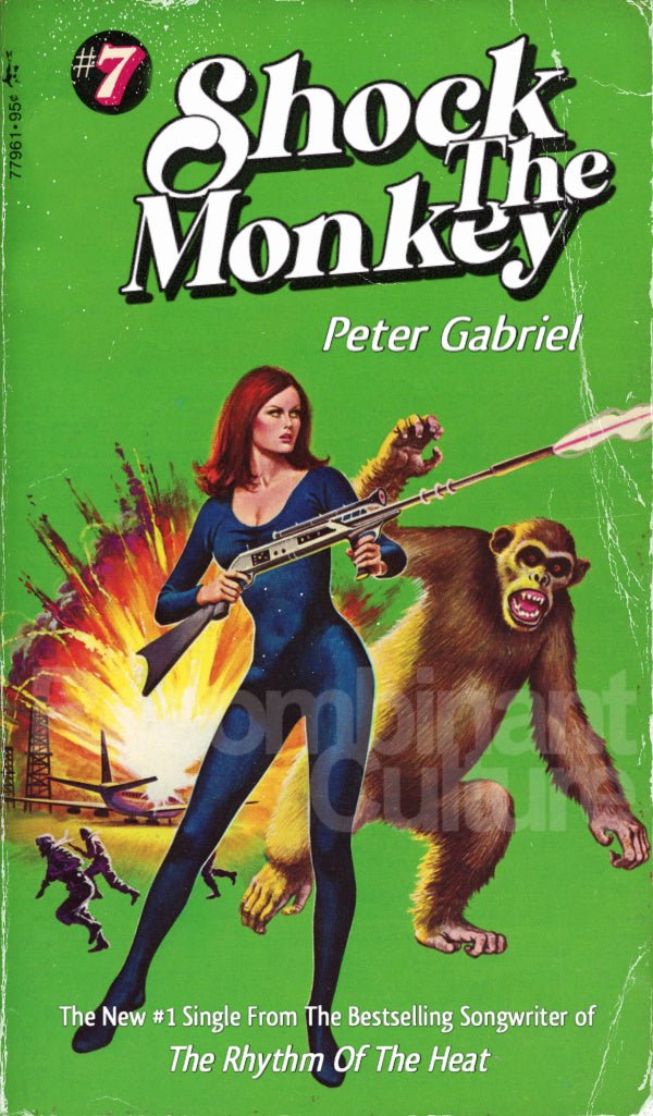 Peter Gabriel 'Shock The Monkey' Art Print - RecombinantCulture