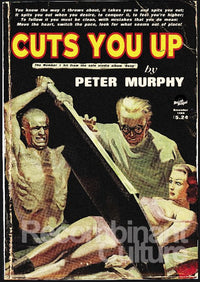 Peter Murphy 'Cuts You Up' Art Print - RecombinantCulture