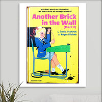 Pink Floyd 'Another Brick In The Wall (Part 2)' Art Print - RecombinantCulture