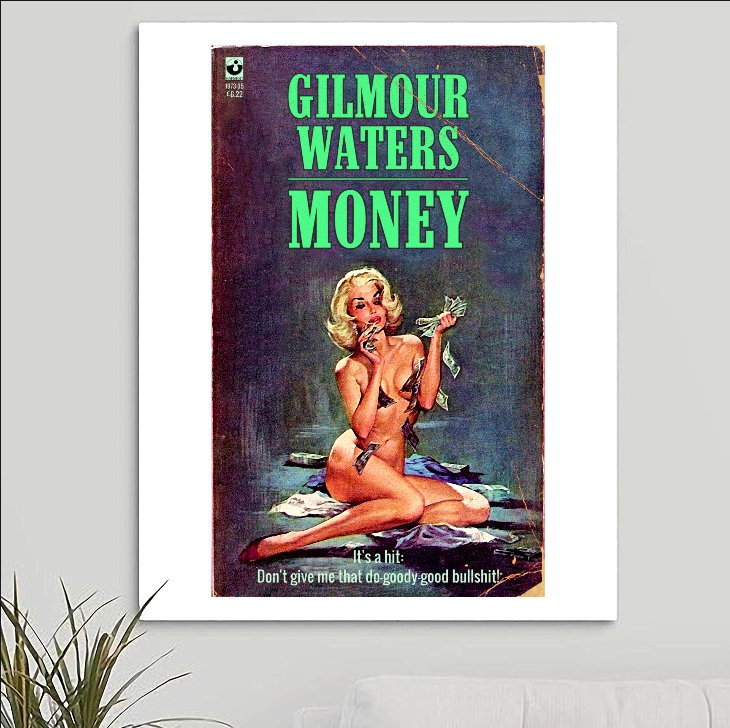 Pink Floyd 'Money' v2 Art Print - RecombinantCulture