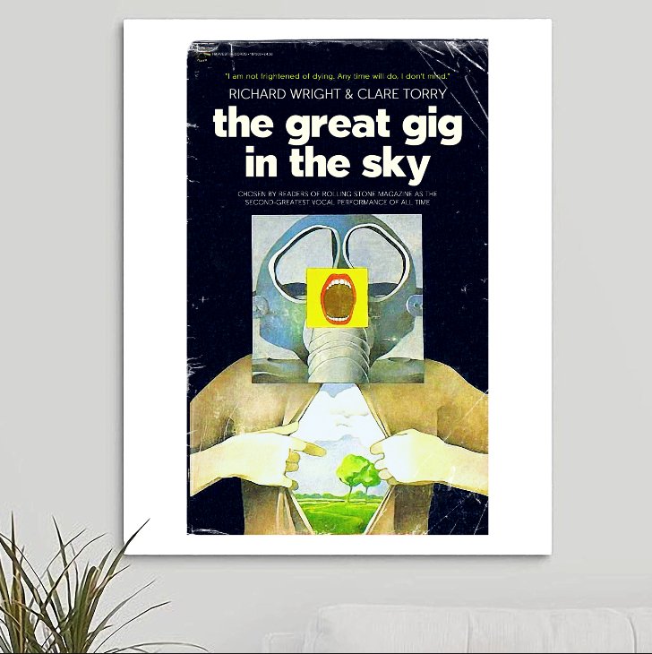 Pink Floyd 'The Great Gig In The Sky' Art Print - RecombinantCulture
