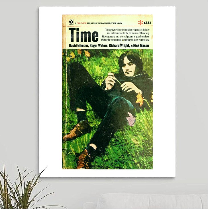 Pink Floyd 'Time' Art Print - RecombinantCulture