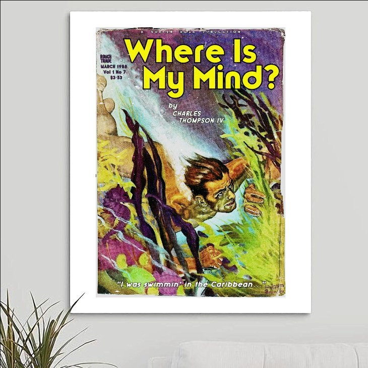 Pixies 'Where Is My Mind?' Art Print - RecombinantCulture