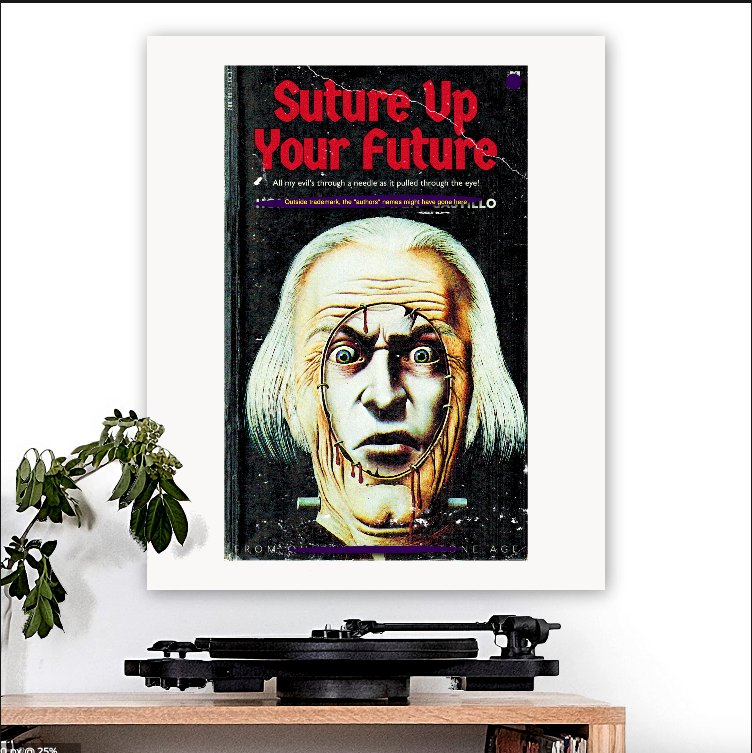 Queens Of The Stone Age-inspired 'Suture Up Your Future' v1 Art Print - RecombinantCulture