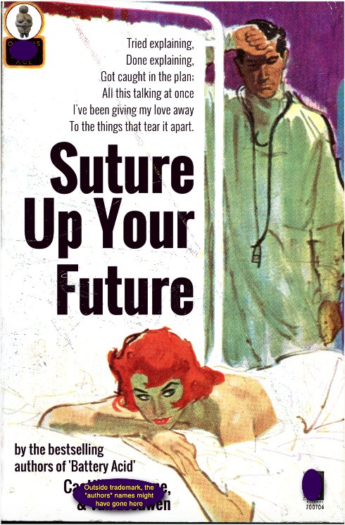 Queens Of The Stone Age-inspired 'Suture Up Your Future' v2 Art Print - RecombinantCulture