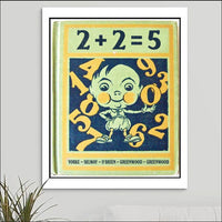 Radiohead '2+2=5' Art Print - RecombinantCulture