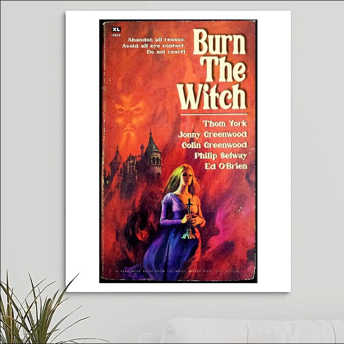 Radiohead 'Burn The Witch' Art Print - RecombinantCulture