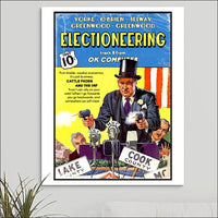 Radiohead 'Electioneering' Art Print - RecombinantCulture