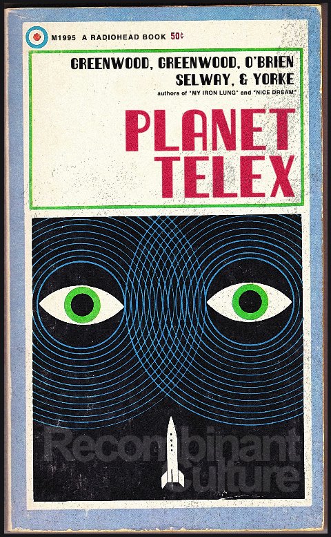 Radiohead 'Planet Telex' Art Print - RecombinantCulture