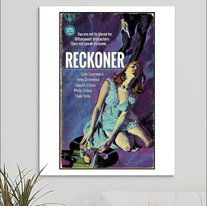 Radiohead 'Reckoner' v2 Art Print - RecombinantCulture