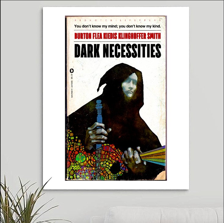 Red Hot Chili Peppers 'Dark Necessities' Art Print - RecombinantCulture