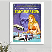 Red Hot Chili Peppers 'Fortune Faded' Art Print - RecombinantCulture