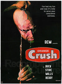 R.E.M. 'Orange Crush' v2 Art Print - RecombinantCulture