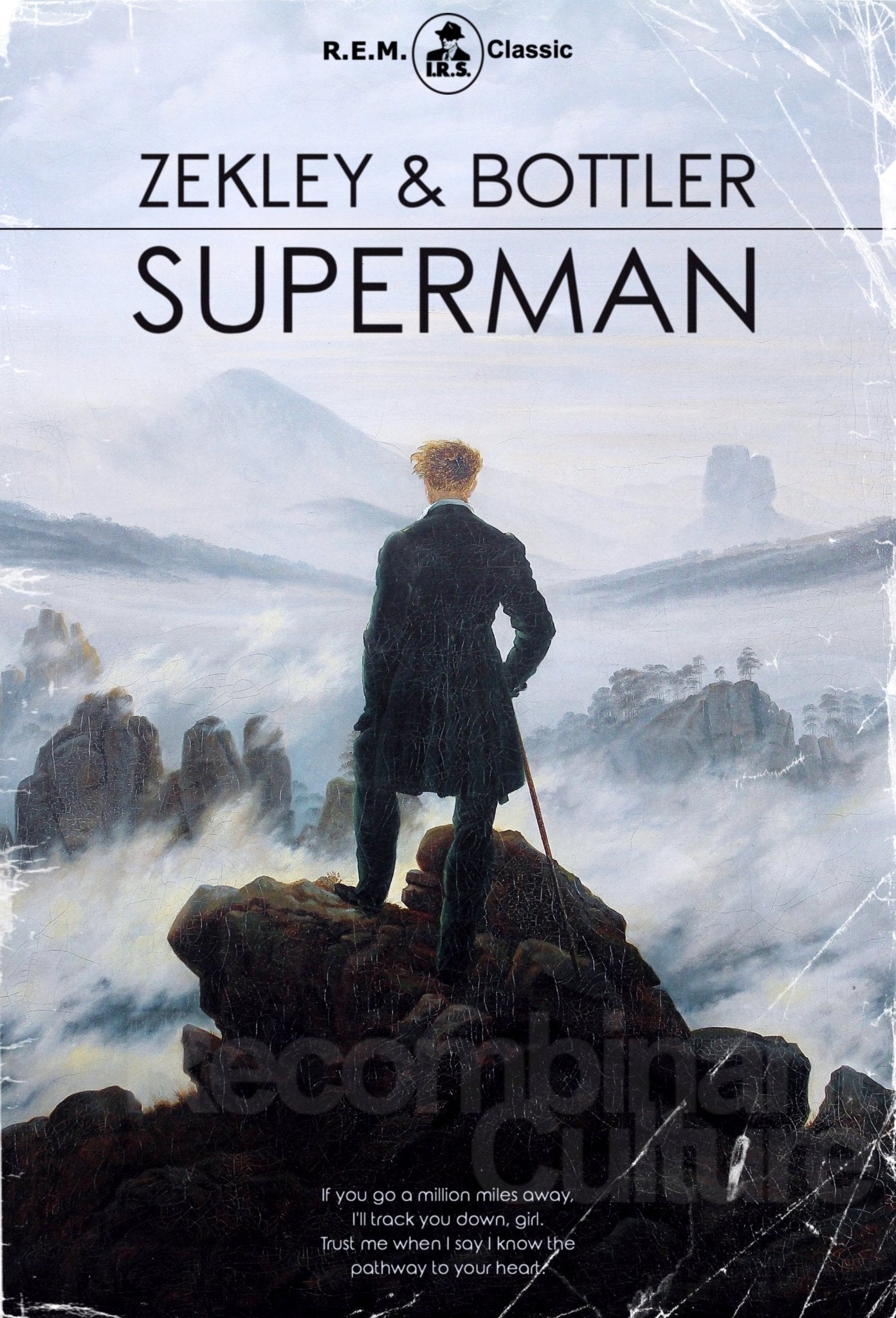 R.E.M. 'Superman' Art Print - RecombinantCulture